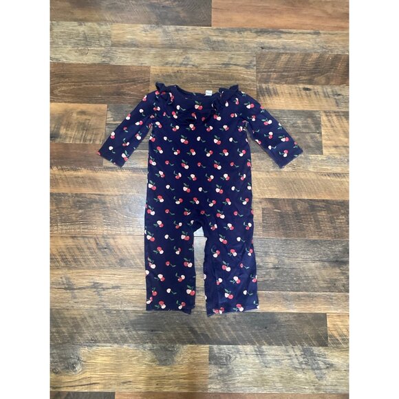 Janie and Jack‎ cherry romper - Picture 1 of 3